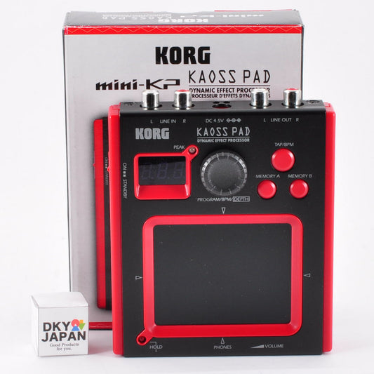 Korg Mini-KP Kaoss Pad Mini Dynamic Effect Synthesizer w/Box Used From Japan #34482