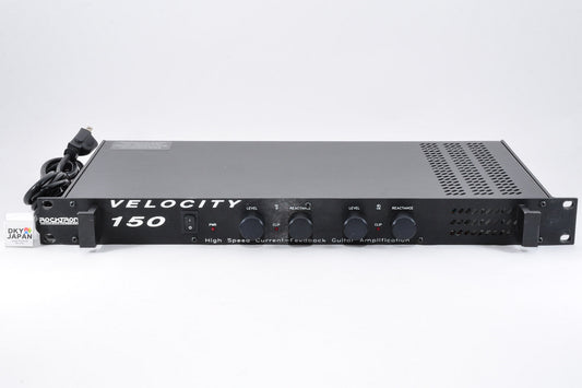 Rocktron Velocity 150 Mono/Stereo Rack Mounted Guitar Power Amplifier Used From Japan