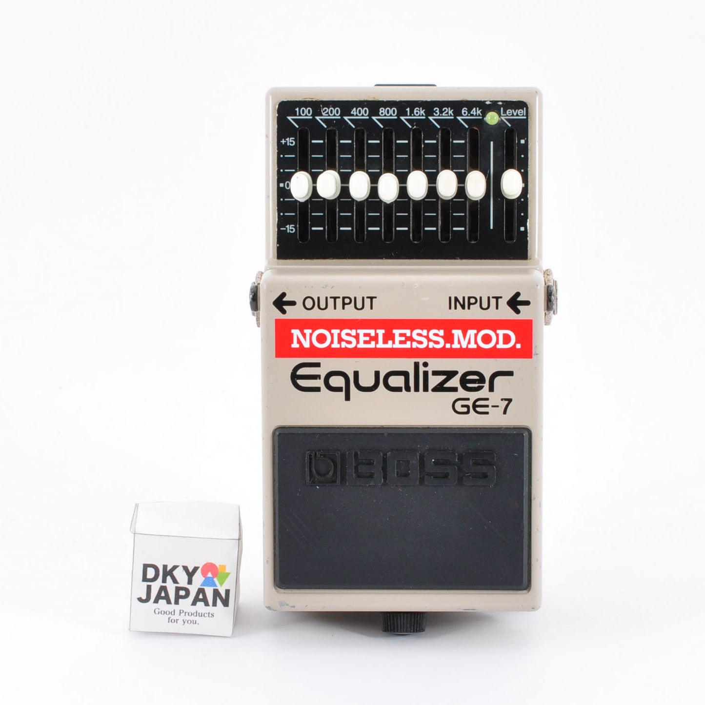 Boss GE-7 Modified Noiseless Equalizer PSA Made in Taiwan 2020 Guitar Effects Pedal Used From Japan #HL49578