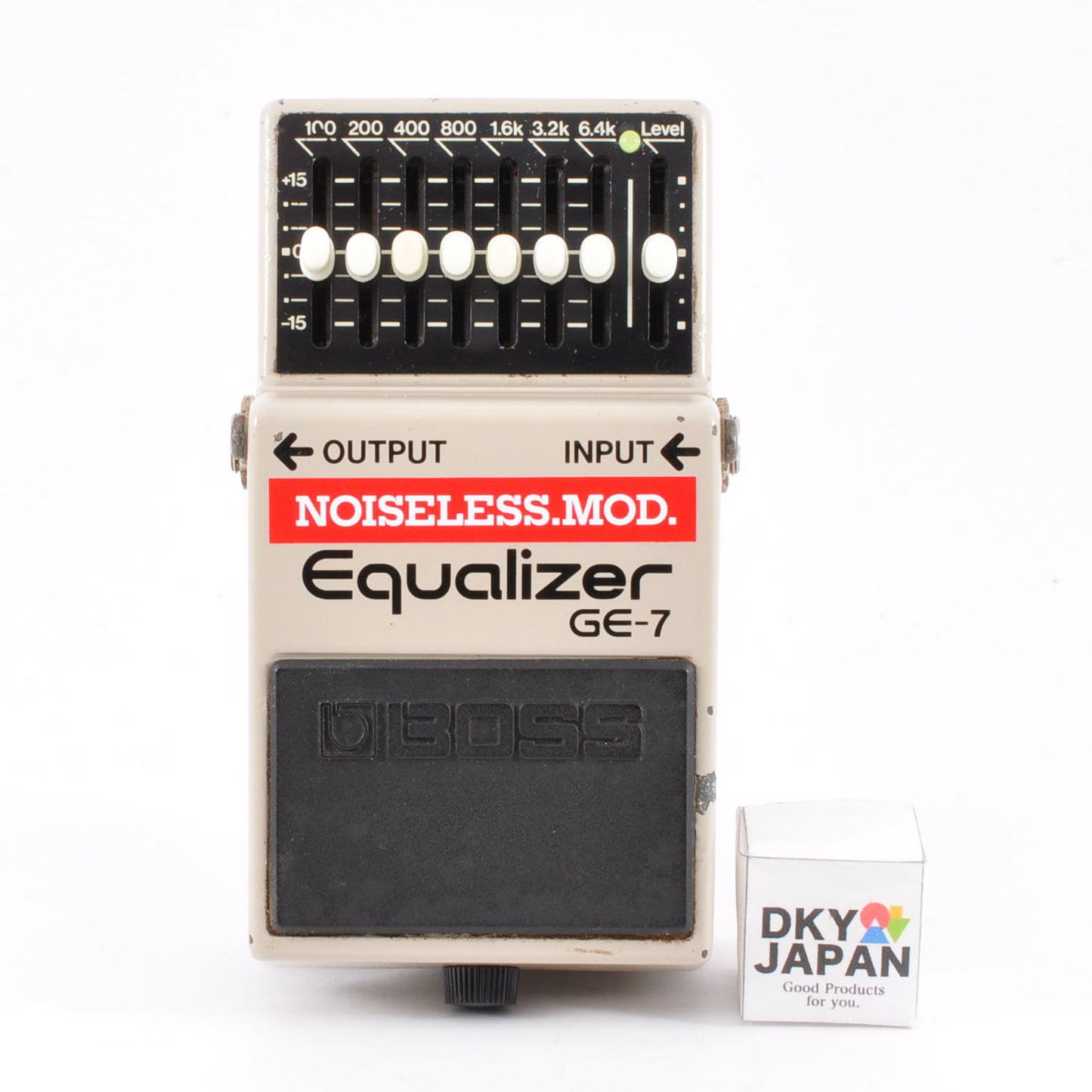 Boss GE-7 Modified Noiseless Equalizer Made in Japan 1986 Guitar Effects Pedal Used From Japan #655800