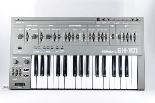 Roland SH-101 Monophonic Analog Synthesizer Keyboard Excellent Condition Used From Japan