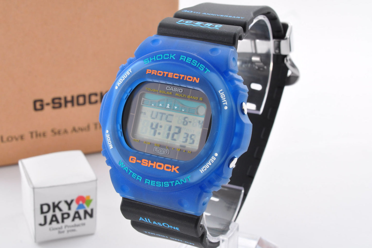 Casio G-Shock GWX-5700K-2JR ICERC Love The Sea And The Earth 3215 Used From Japan