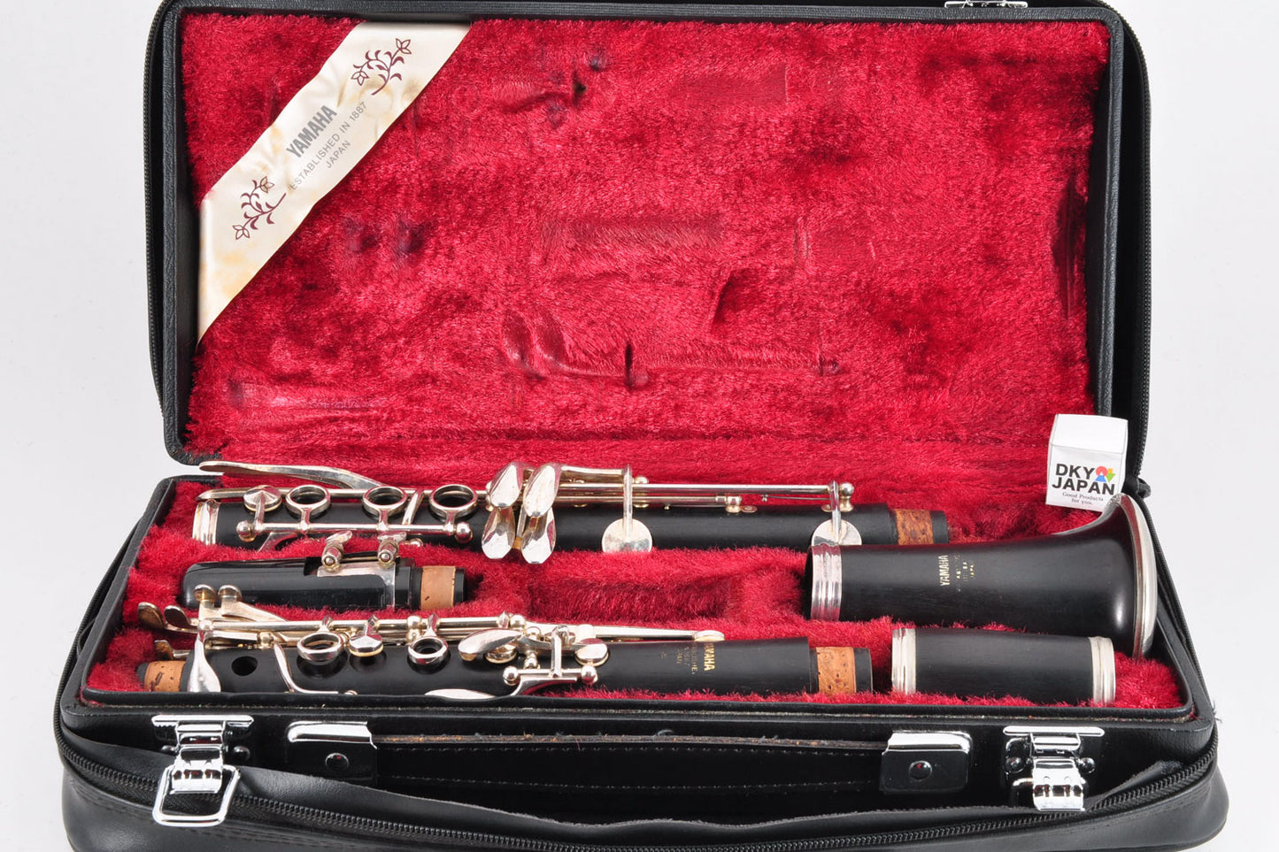 Yamaha YCL-452 Clarinet Bb Made In Japan w/Case Mouthpiece Used From Japan #011798