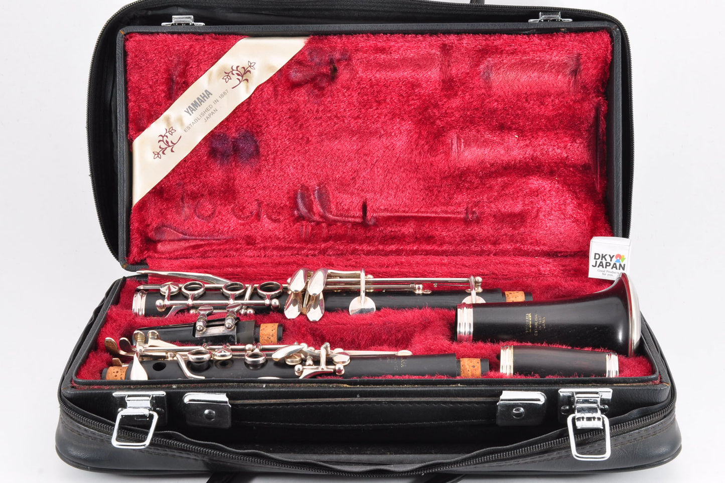 Yamaha YCL-452 Clarinet Bb w/Case Mouthpiece Made In Japan Used From Japan #006343