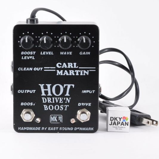 Carl Martin Hot Drive'n Boost MkⅡ MK2 Overdrive Booster Guitar Pedal Used From Japan