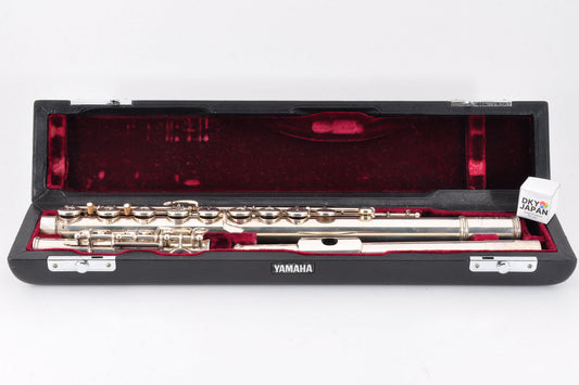 Yamaha YFL-61 Flute Silver Professional Nippon Gakki Made in Japan w/Hardcase Used From Japan