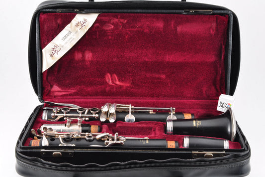 Yamaha YCL-450 Clarinet Bb w/Case Mouthpiece Ligature Made In Japan Used From Japan #019262