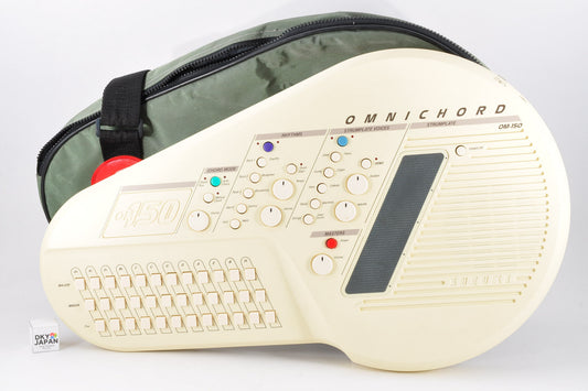 Suzuki OM-150 Omnichord Synthesizer Made In Japan w/Softcase Strap Used From Japan #00309