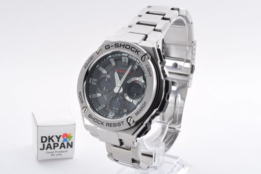 CASIO G-SHOCK GST-W110D-1AJF G-STEEL Multiband 6 men Watch 5444 Used From Japan