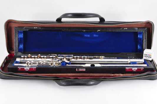 Muramatsu Flute EX Made In Japan Tokorozawa w/Case Used From Japan #12662