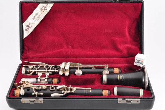 Yamaha YCL-650F Clarinet Bb w/Case Mouthpiece Ligature Made In Japan Used From Japan #004076