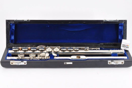 Muramatsu Flute M-120 Made In Japan Tokorozawa w/Case Used From Japan #A5118