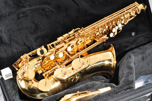 Yamaha YAS-380 Alto Saxophone w/Case Strap Mouthpiece Ligature Made In Indonesia Used From Japan #R77718