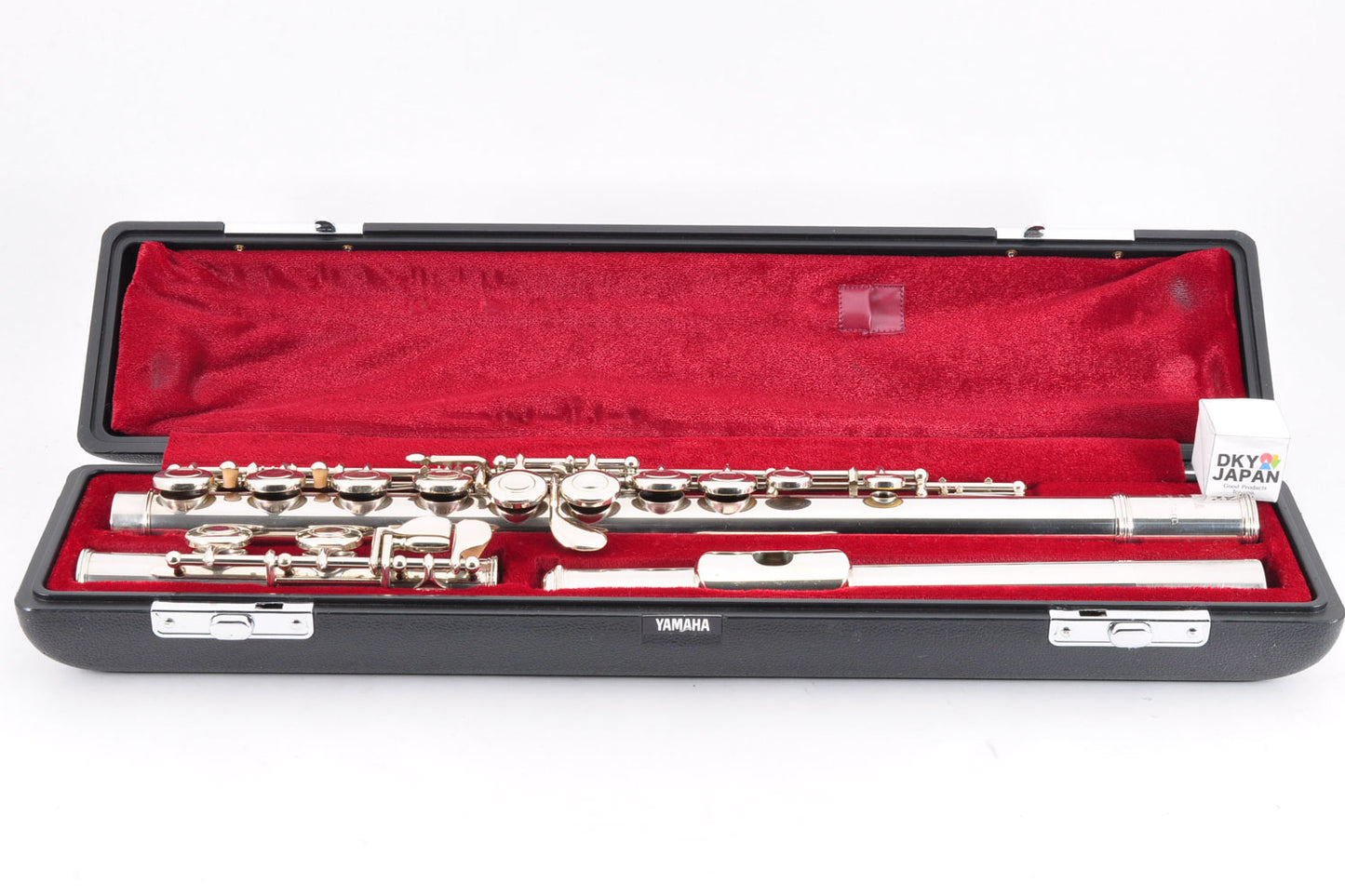 Yamaha YFL-211 Flute Silver w/Hardcase Made in Japan Used From Japan #043996