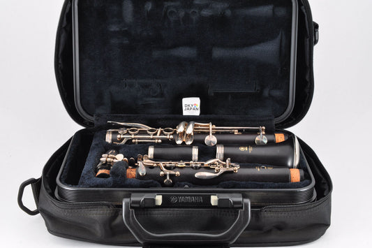 Yamaha YCL-450 Clarinet Bb w/CarryBag Mouthpiece Ligature Made In Japan Used From Japan #114306