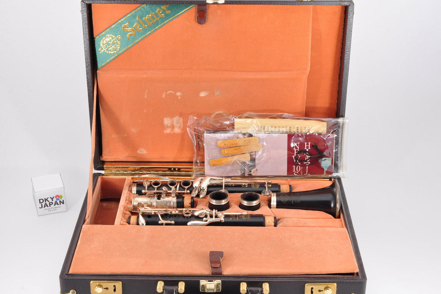 Selmer Series 10S Clarinet Bb Professional Model Made In France w/Case Mouthpiece Used From Japan #D7295