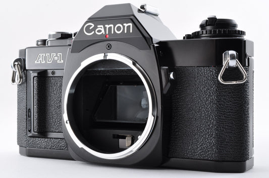 Canon AV-1 Black 35mm SLR Film Camera Body Only From Japan #845647