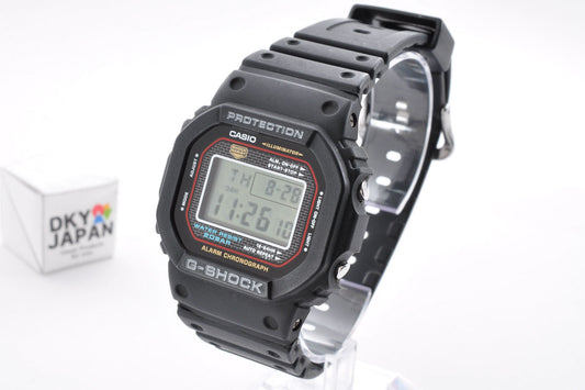 Casio G-Shock DW-5000-1JF 2001 First Reissue Screw Back Model 1545 Used From Japan
