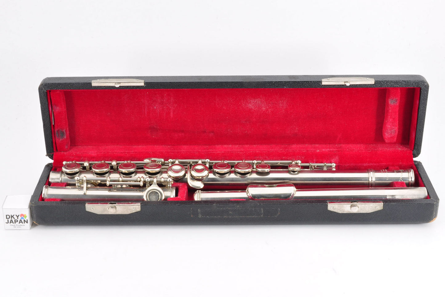 Muramatsu Flute M-85 Musical Instrument Made in Japan w/Case Used Fm JP #Z12
