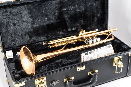 Yamaha YTR-4335GⅡ Trumpet w/Case Mouthpiece Key Bb Standard Made In Japan Used From Japan #C68855