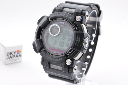 CASIO G-SHOCK GWF-D1000-1JF Master of G FROGMAN  Triple Sensor 3445 Used From Japan