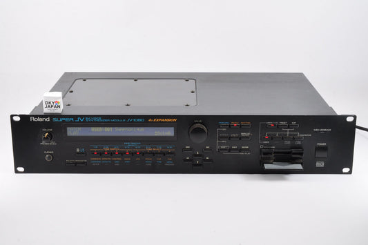 Roland Super JV-1080 64-VOICE Synthesizer Module w/4x Expansion Cards Made In Japan Used From Japan #AH59374