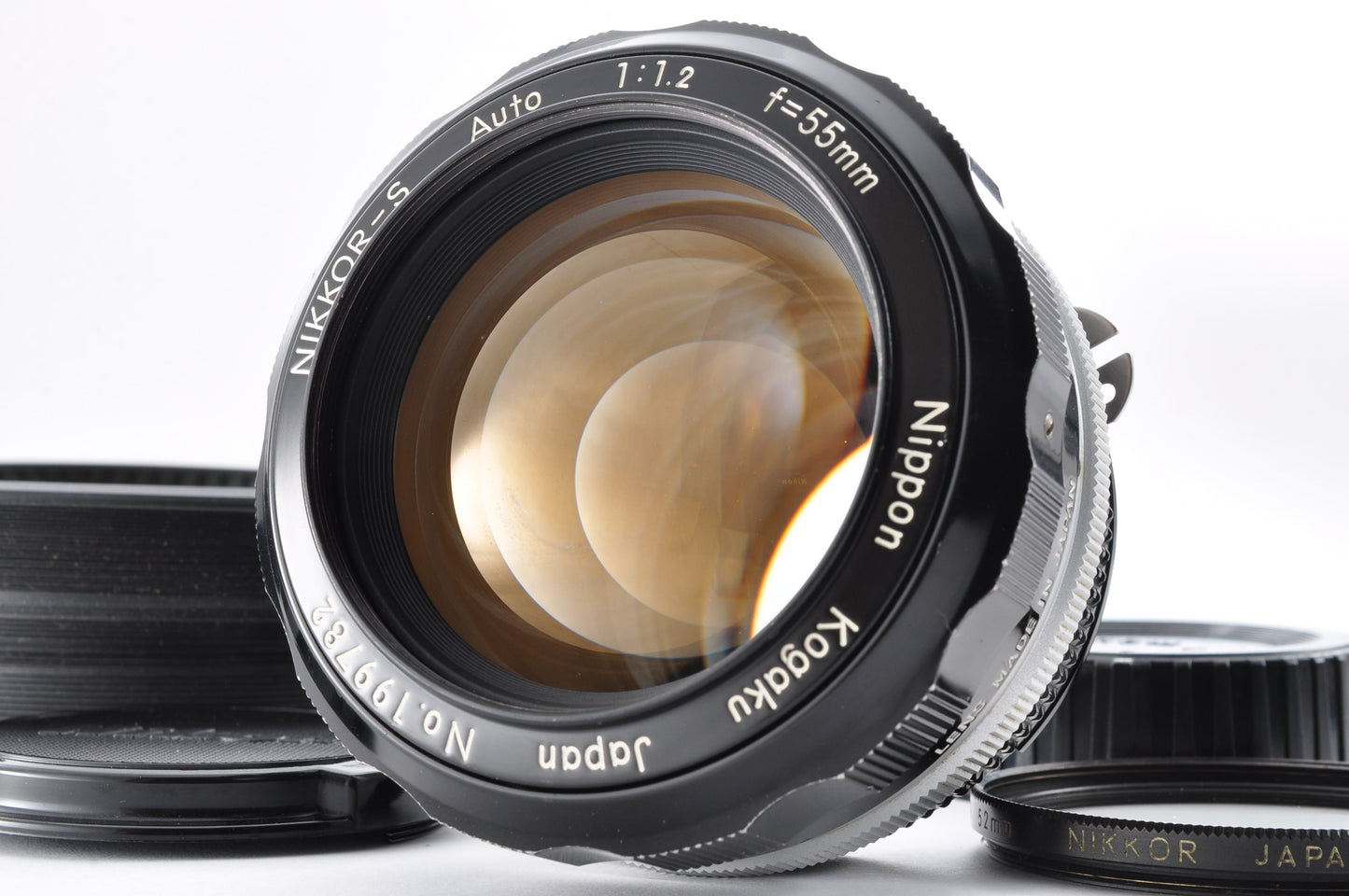 Nikon Ai Converted Nikkor-S Auto 55mm f/1.2 MF Prime Lens Near mint From Japan #199782