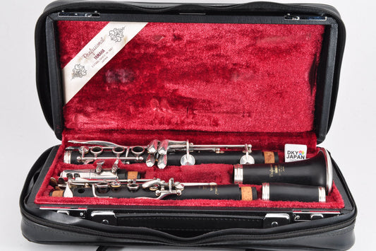 Yamaha YCL-651 Clarinet Bb w/Case Mouthpiece Ligature Made In Japan Used From Japan #015947