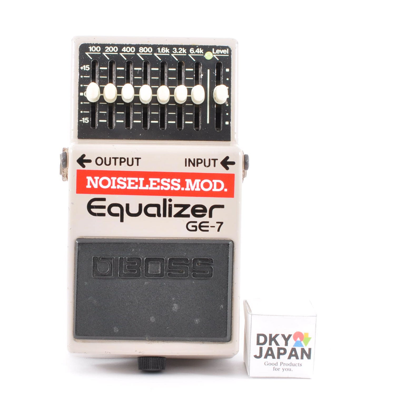 Boss GE-7 Modified Noiseless Equalizer Made In Taiwan 1995 PSA.OK