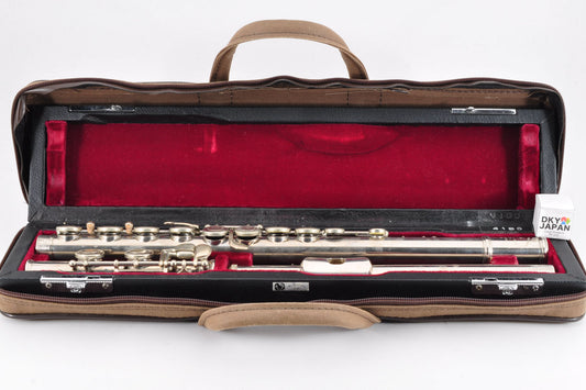 Muramatsu Flute M-85 Made In Japan Tokorozawa w/Case Used From Japan #A2265