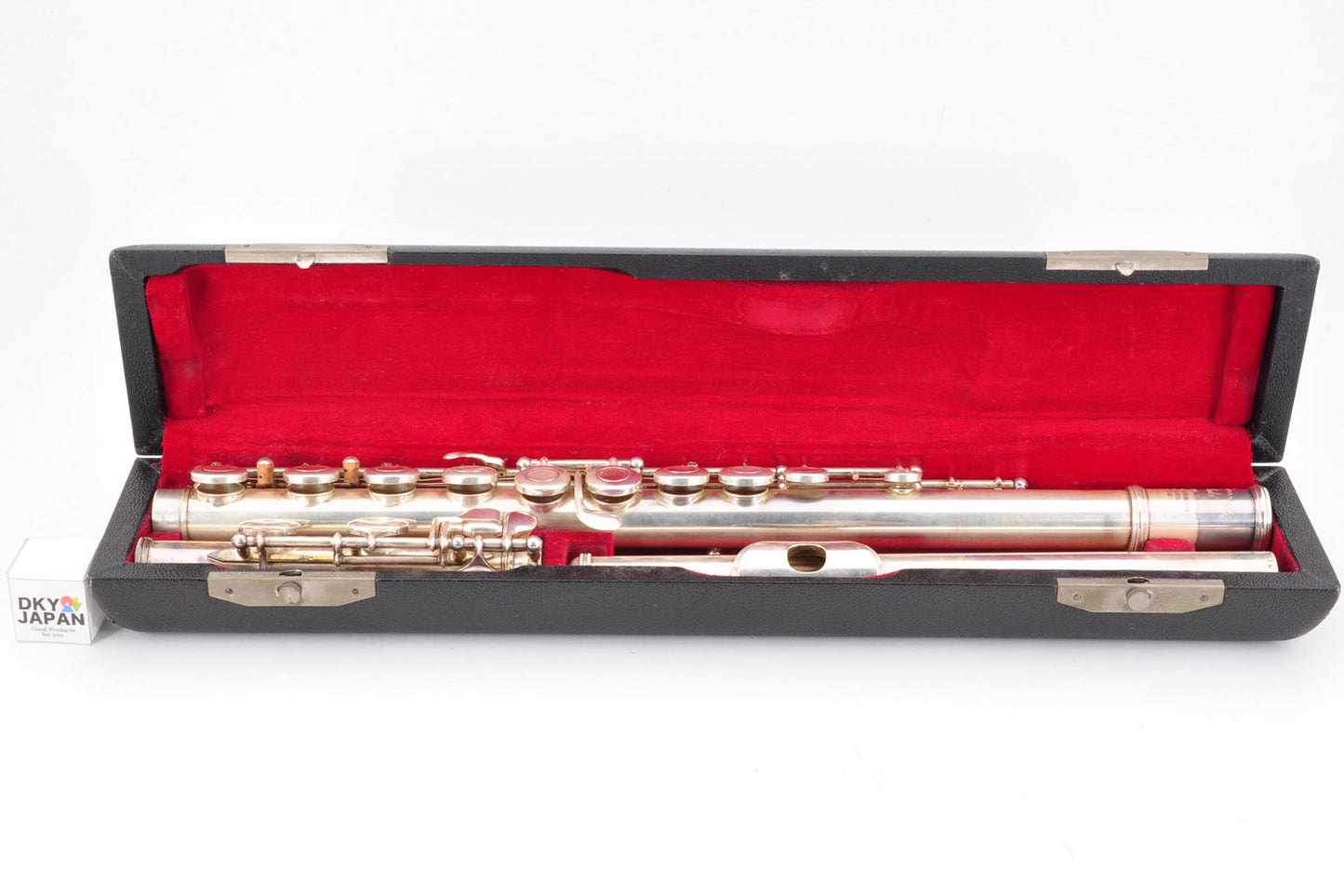 Muramatsu Flute Sterling Silver Made In Japan w/Case Used From Japan #01294
