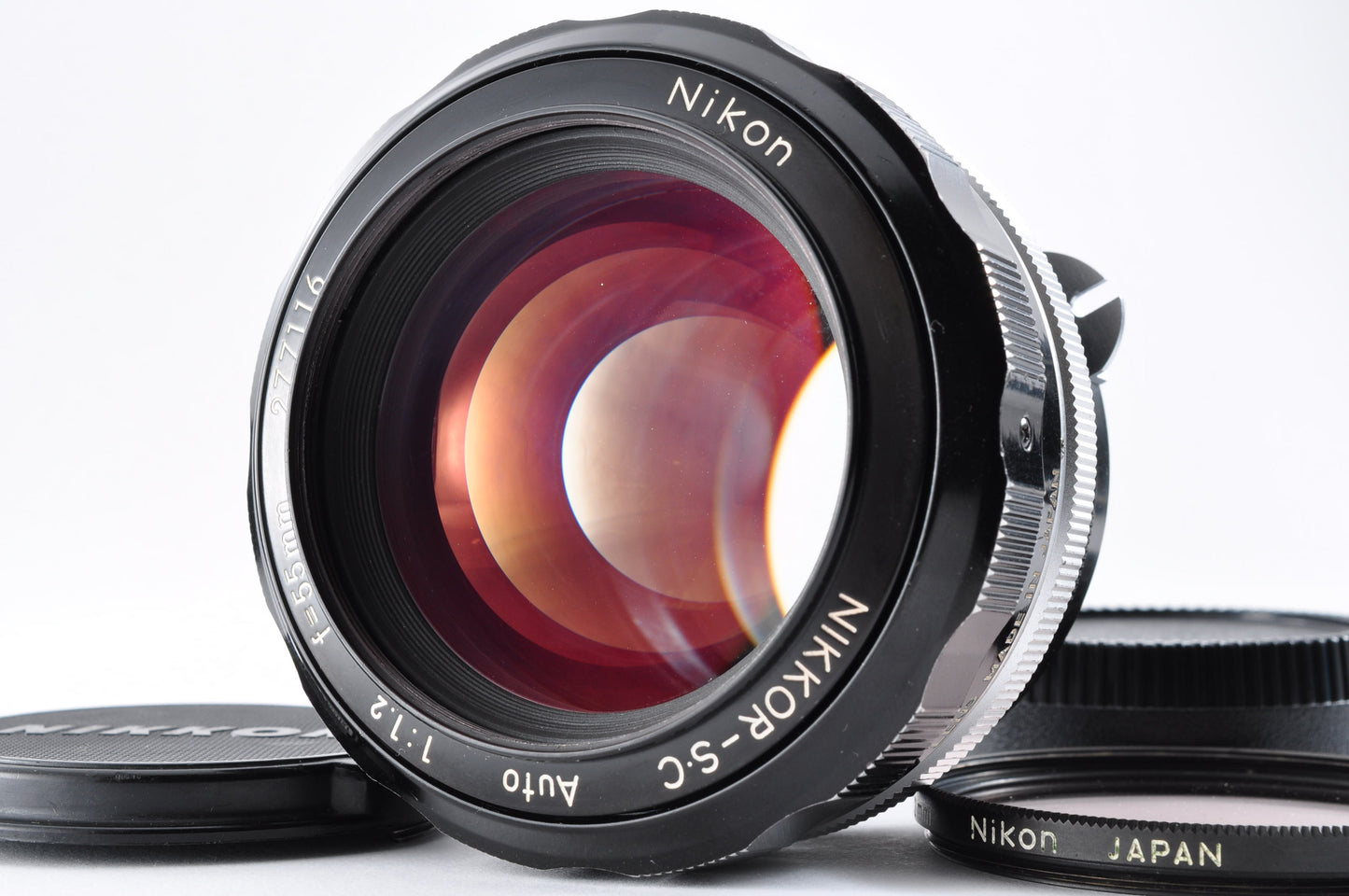 Nikon Nikkor-S.C Auto 55mm F1.2 Non Ai Prime MF Lens Excellent+5 From Japan #277116