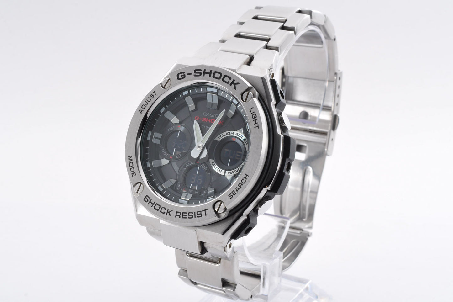 CASIO G-SHOCK GST-W110D-1AJF G-STEEL Multiband 6 men Watch 5444 Used From Japan