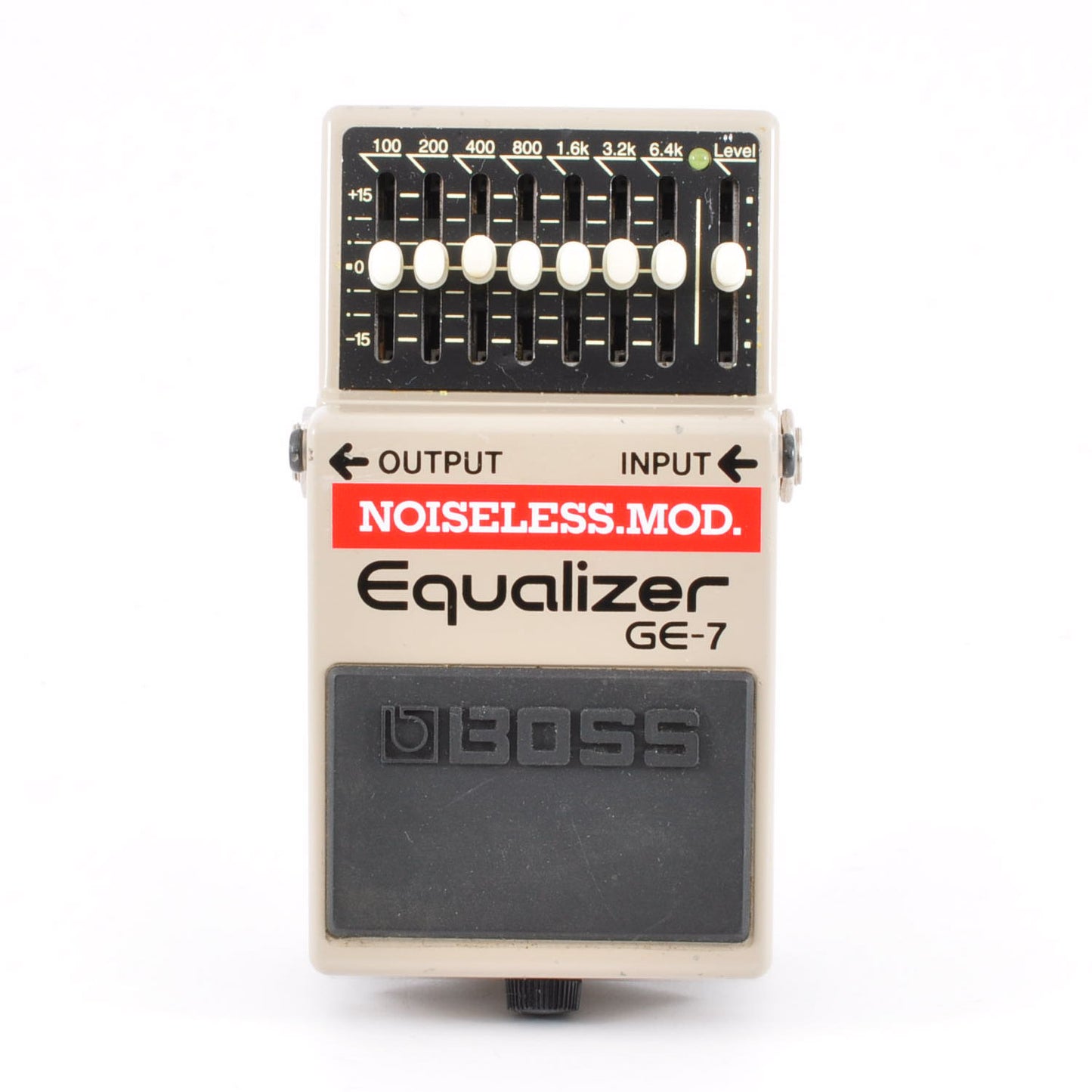 Boss GE-7 Modified Noiseless Equalizer PSA Made In Taiwan 2001 Effects Pedal Used From Japan #MP1488