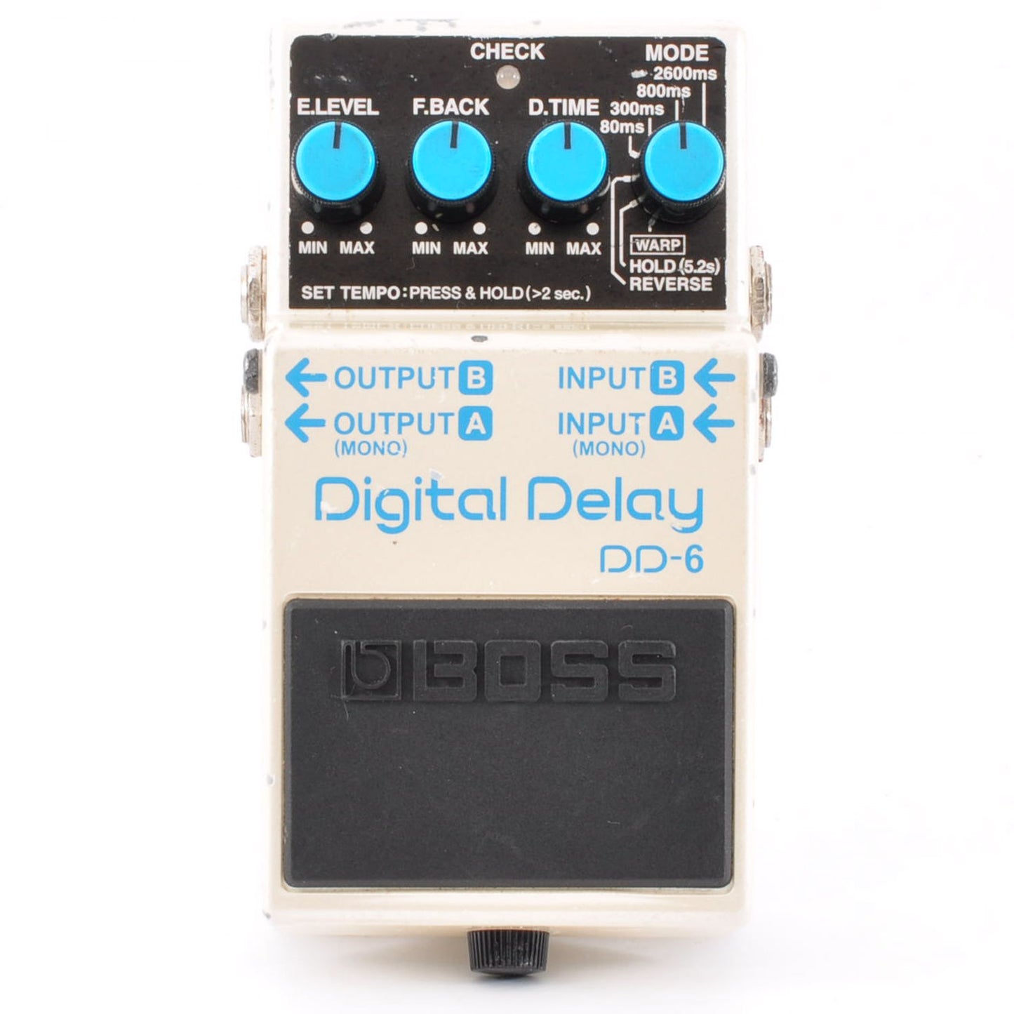 Boss DD-6 Digital Delay Guitar Effects Pedal Stereo Mono Made In Taiwan Used From Japan