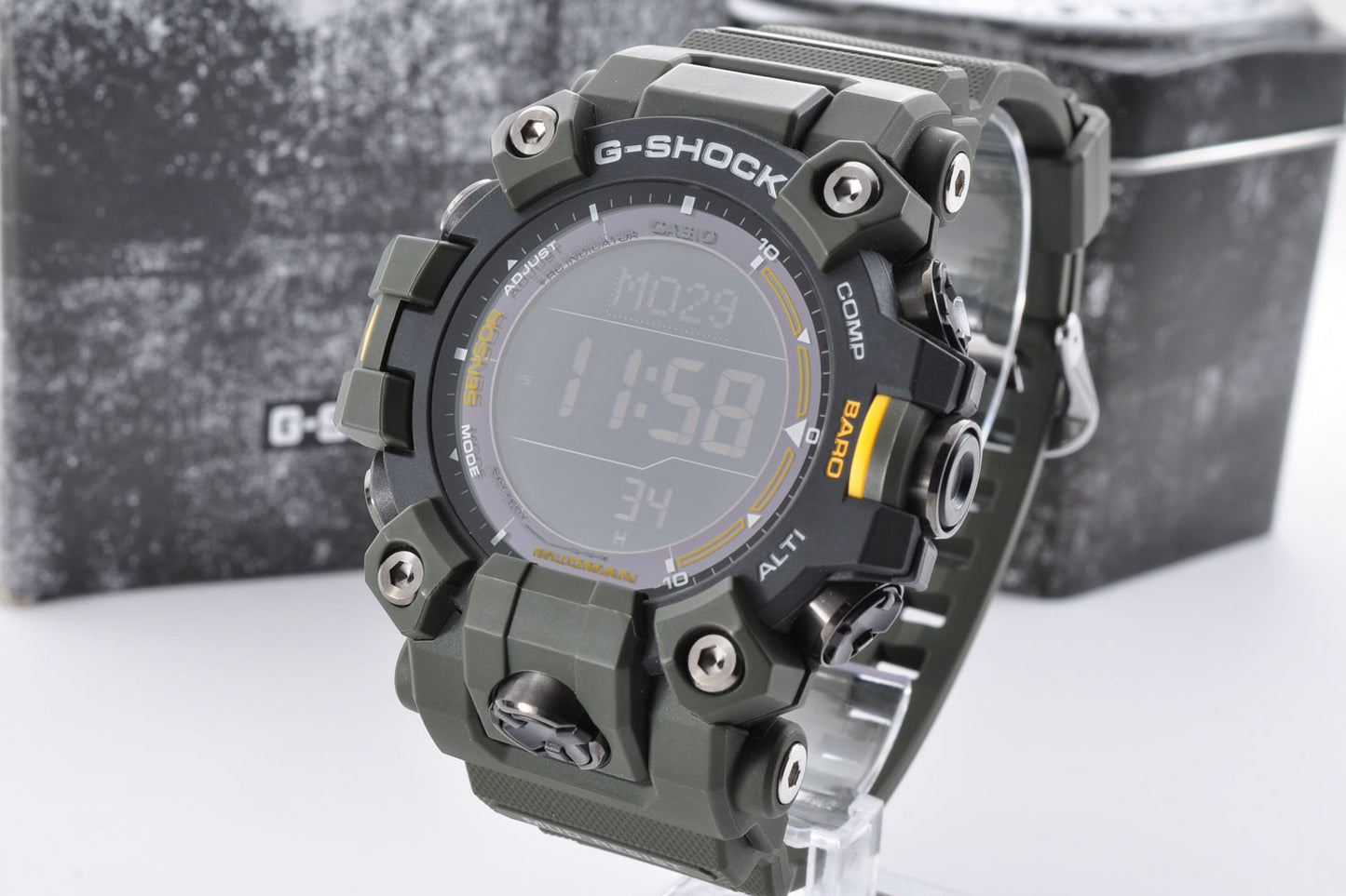 Casio G-Shock GW-9500-3JF Mudman Master of G Atomic Solar Carbon Core 3553 New From Japan