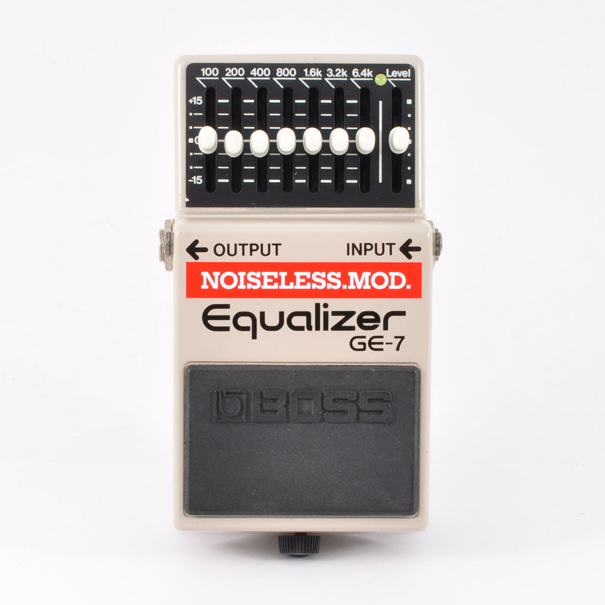 Boss GE-7 Modified Noiseless Equalizer Made in Japan 1986 Guitar Effects Pedal Used From Japan #739400