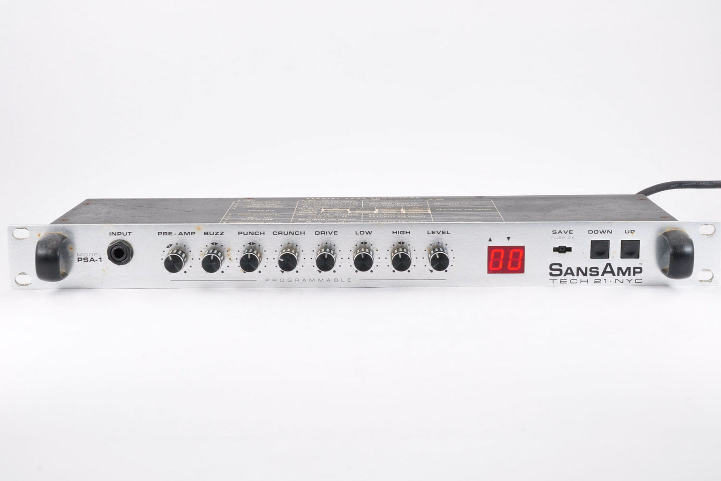 Tech21 NYC PSA-1 SansAmp Model Preamp 1U Rackmount Made In U.S.A. Tested Used From Japan #82279