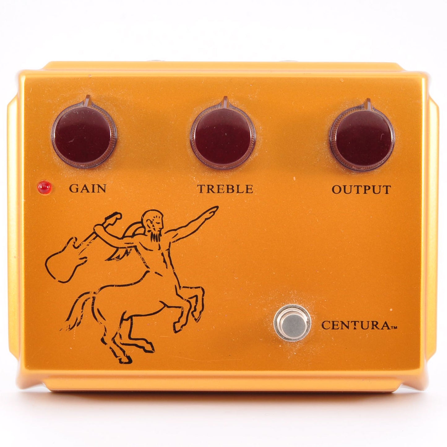 Ceriatone Centura Matte Gold Overdrive Guitar Effects Pedal w/Box Used From Japan #3279