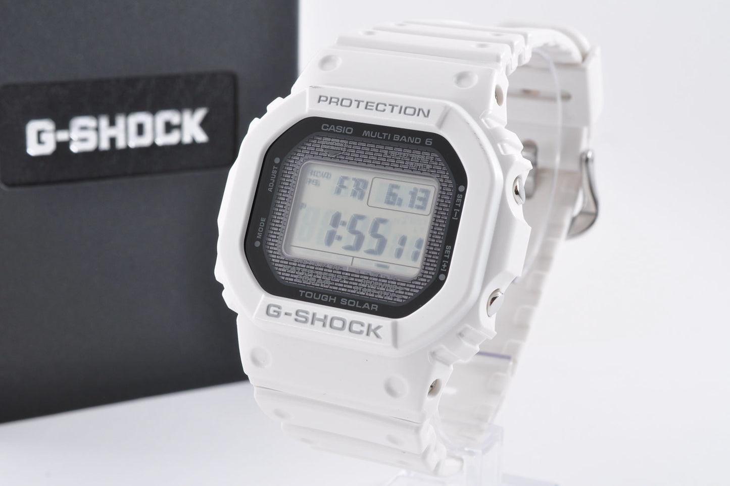 CASIO G-SHOCK GW-5000HS-7JF HERITAGE Solar Radio Digital Watch 3495 Used From Japan