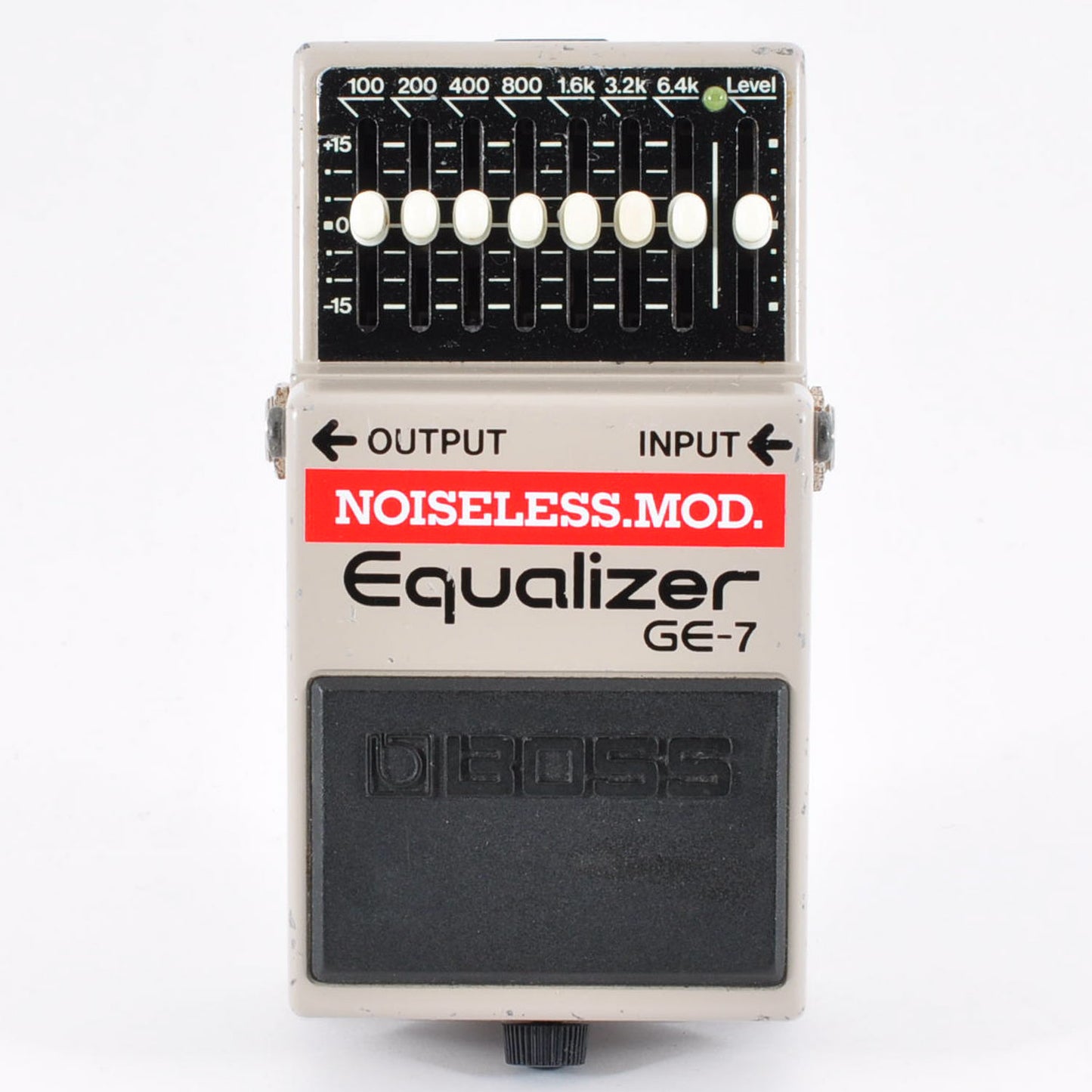 Boss GE-7 Modified Noiseless Equalizer PSA.OK Made In Taiwan 1994 Effects Pedal Used From Japan #CG40886