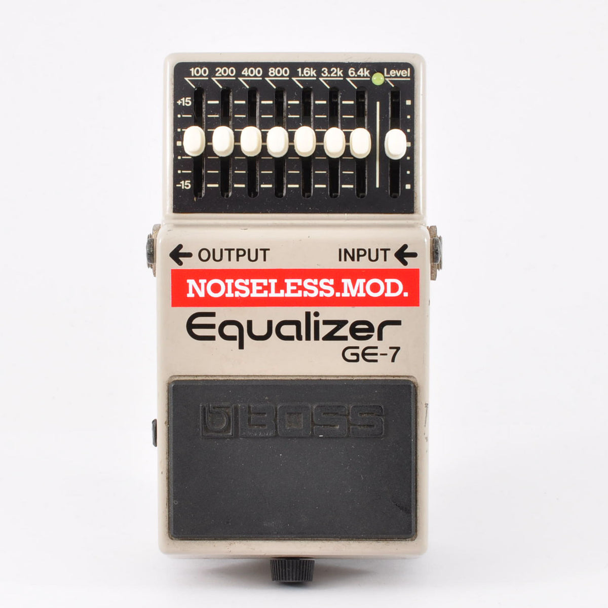 Boss GE-7 Modified Noiseless Equalizer Made in Japan 1985 Guitar Effects Pedal Used From Japan #526200