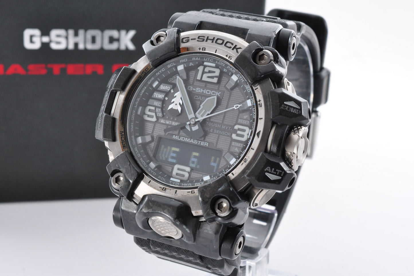 CASIO G-SHOCK GWG-2000-1A1JF CARBON MUDMASTER Radio Solar 5678 Used JP