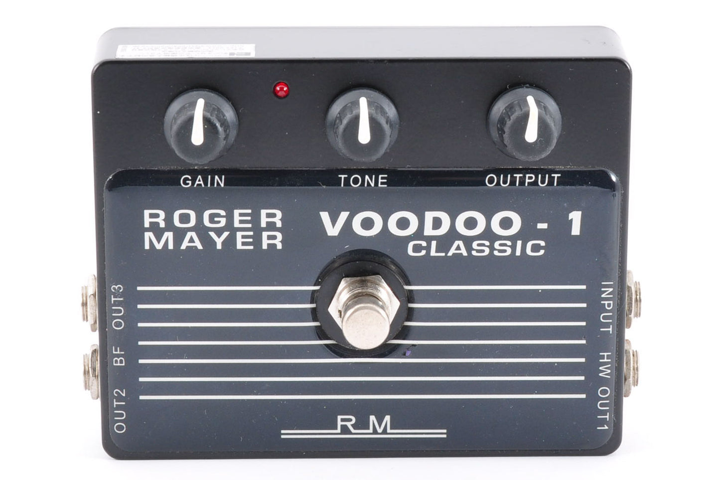 Roger Mayer Voodoo-1 Classic Overdrive Distortion Splitter Made In United Kingdom Used From Japan