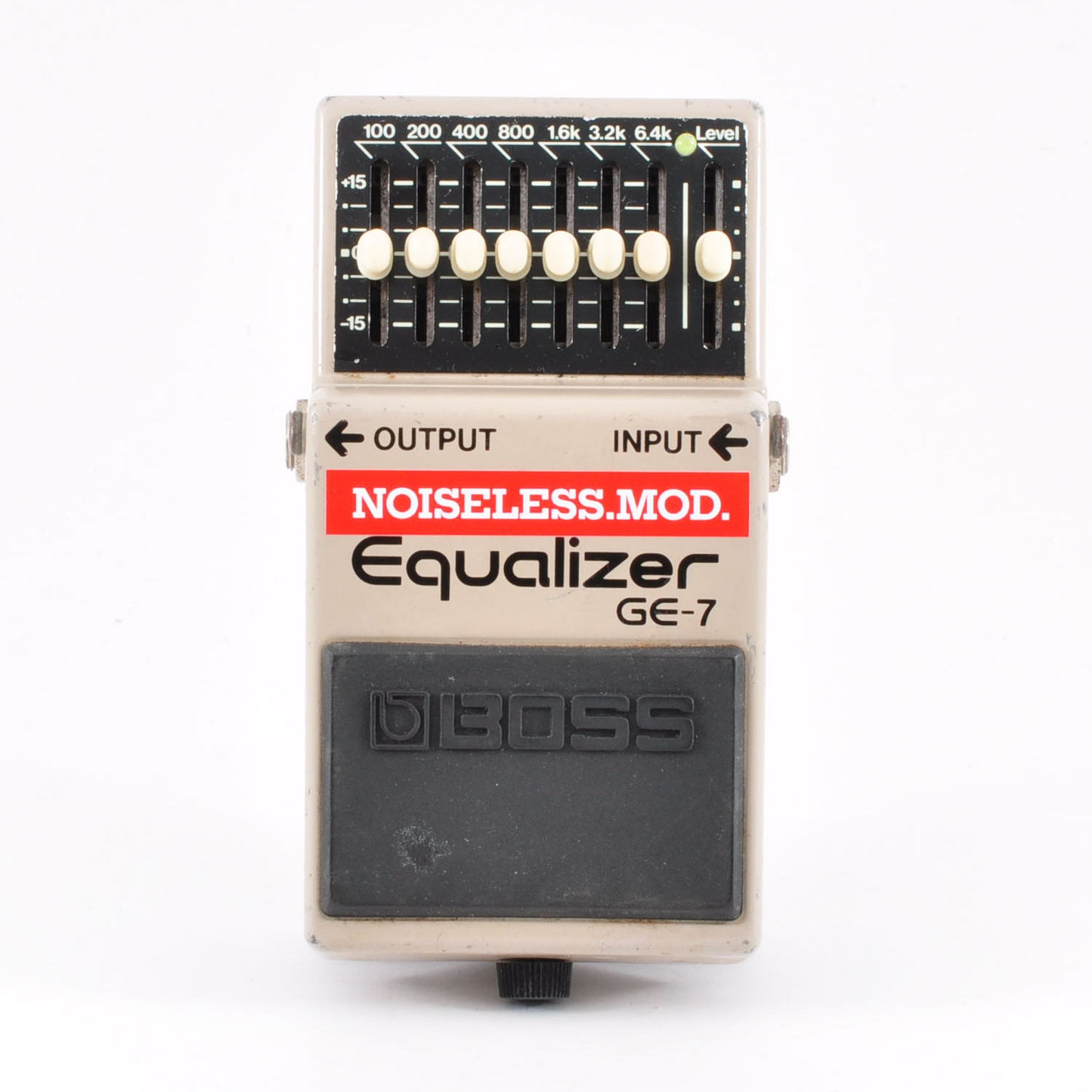 Boss GE-7 Modified Noiseless Equalizer PSA.OK Made In Taiwan 1993 Effects Pedal Used From Japan #AF29558