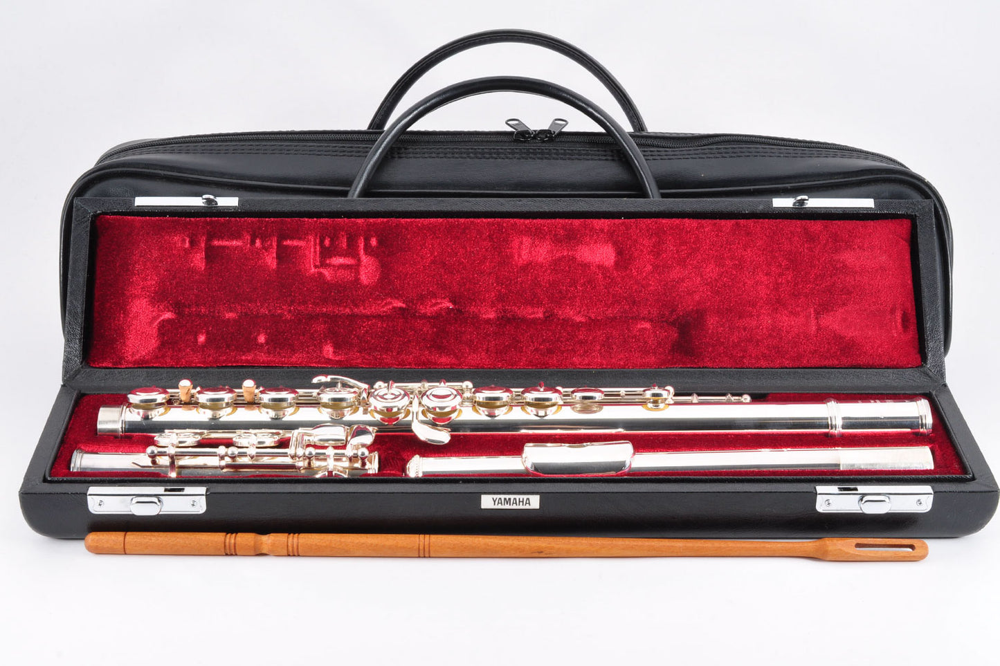Yamaha YFL-451 Flute Silver w/Hardcase Made in Japan Used From Japan #017608