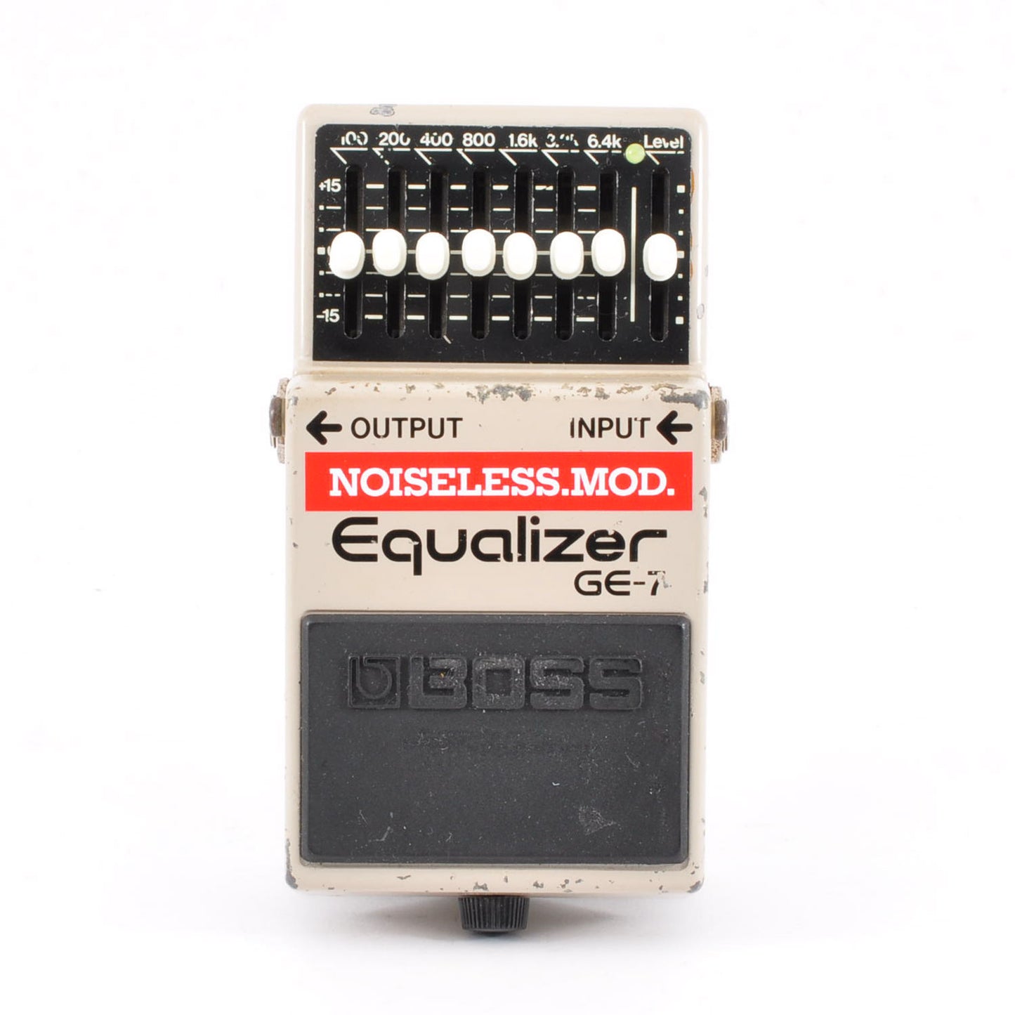 Boss GE-7 Modified Noiseless Equalizer Made in Japan 1988 Guitar Effects Pedal Used From Japan #B973011