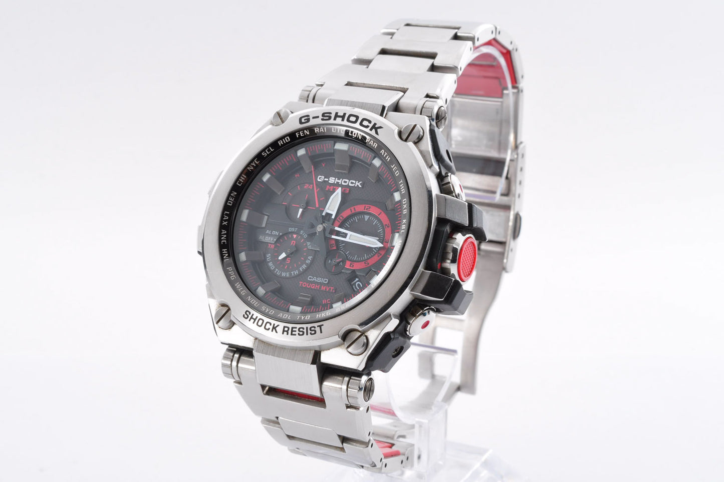 Casio G-SHOCK MT-G MTG-S1000D-1A4JF Black Dial Quartz Men's Watch 5369 Used From Japan