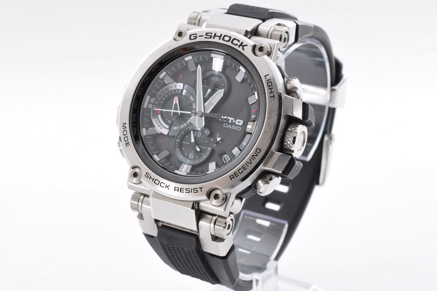 CASIO G-SHOCK MTG-B1000-1AJF MT-G Bluetooth Solar radio Men's Watch 5544 Used From Japan