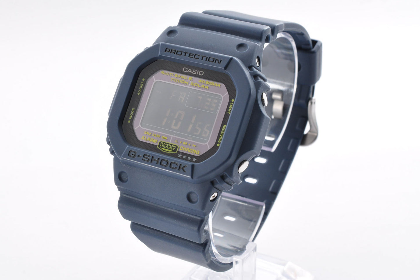 Casio G-Shock GW-M5610NV-2JF Tough Solar Multiband6 EL Backlight  3159 Used From Japan